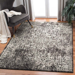 Safavieh Evoke 256 Rug, Black, EVK256 - Black / Grey