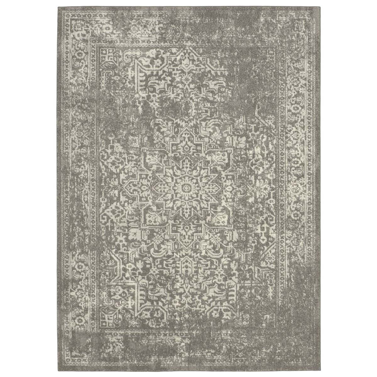 Safavieh Evoke 256 Rug, White, EVK256 - Silver / Ivory