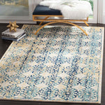 Safavieh Evoke 262 Rug, EVK262 - IVORY / BLUE