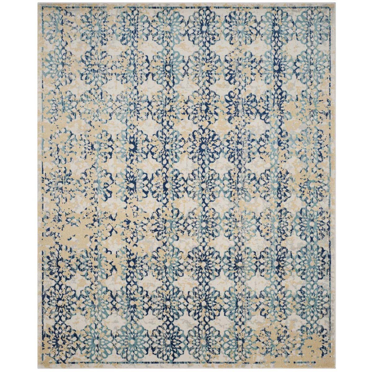 Safavieh Evoke 262 Rug, EVK262 - IVORY / BLUE