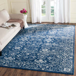 Safavieh Evoke 270 Rug, Blue, EVK270 - Navy / Ivory