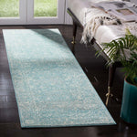 Safavieh Evoke 270 Rug, Blue, EVK270 - Light Blue / Ivory