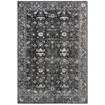 Safavieh Evoke 270 Rug, White, EVK270 - Charcoal / Ivory