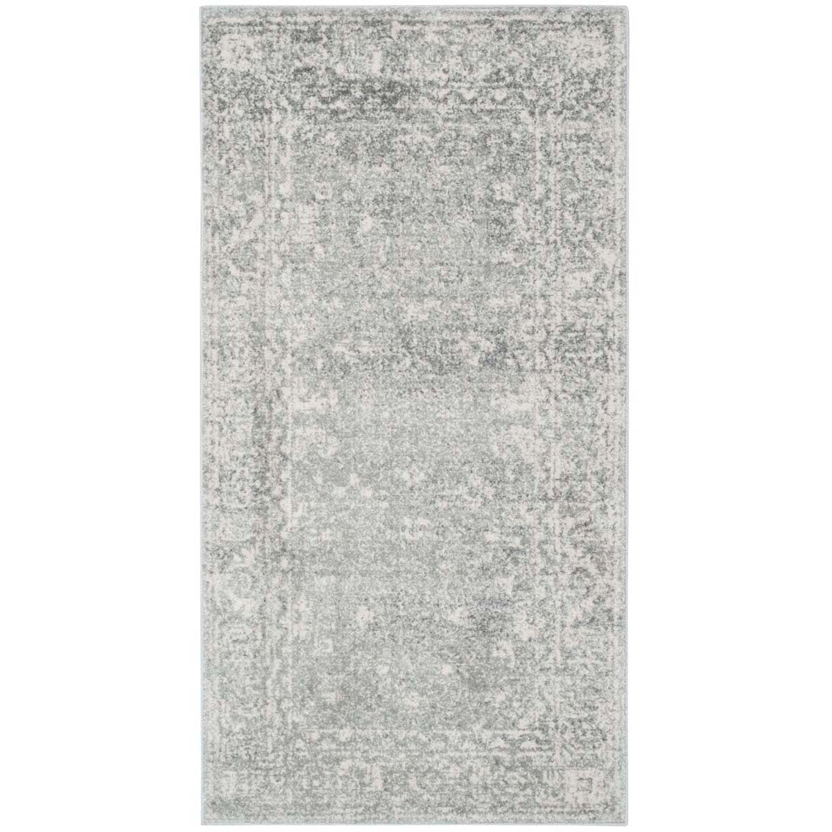 Safavieh Evoke 270 Rug, White, EVK270 - Silver / Ivory