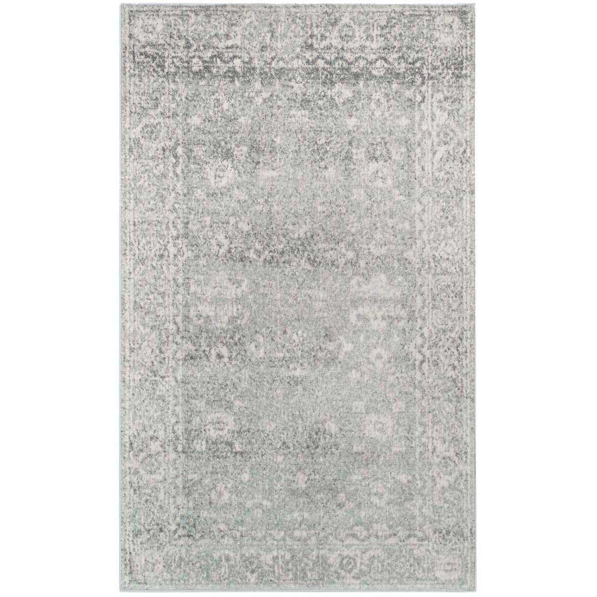 Safavieh Evoke 270 Rug, White, EVK270 - Silver / Ivory