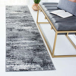 Safavieh Evoke 272 Rug, White, EVK272 - Ivory / Dark Grey