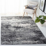 Safavieh Evoke 272 Rug, White, EVK272 - Ivory / Dark Grey