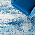 Safavieh Evoke 272 Rug, Blue, EVK272 - Light Blue / Grey