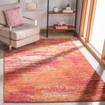 Safavieh Evoke 272 Rug, White, EVK272 - Ivory / Orange