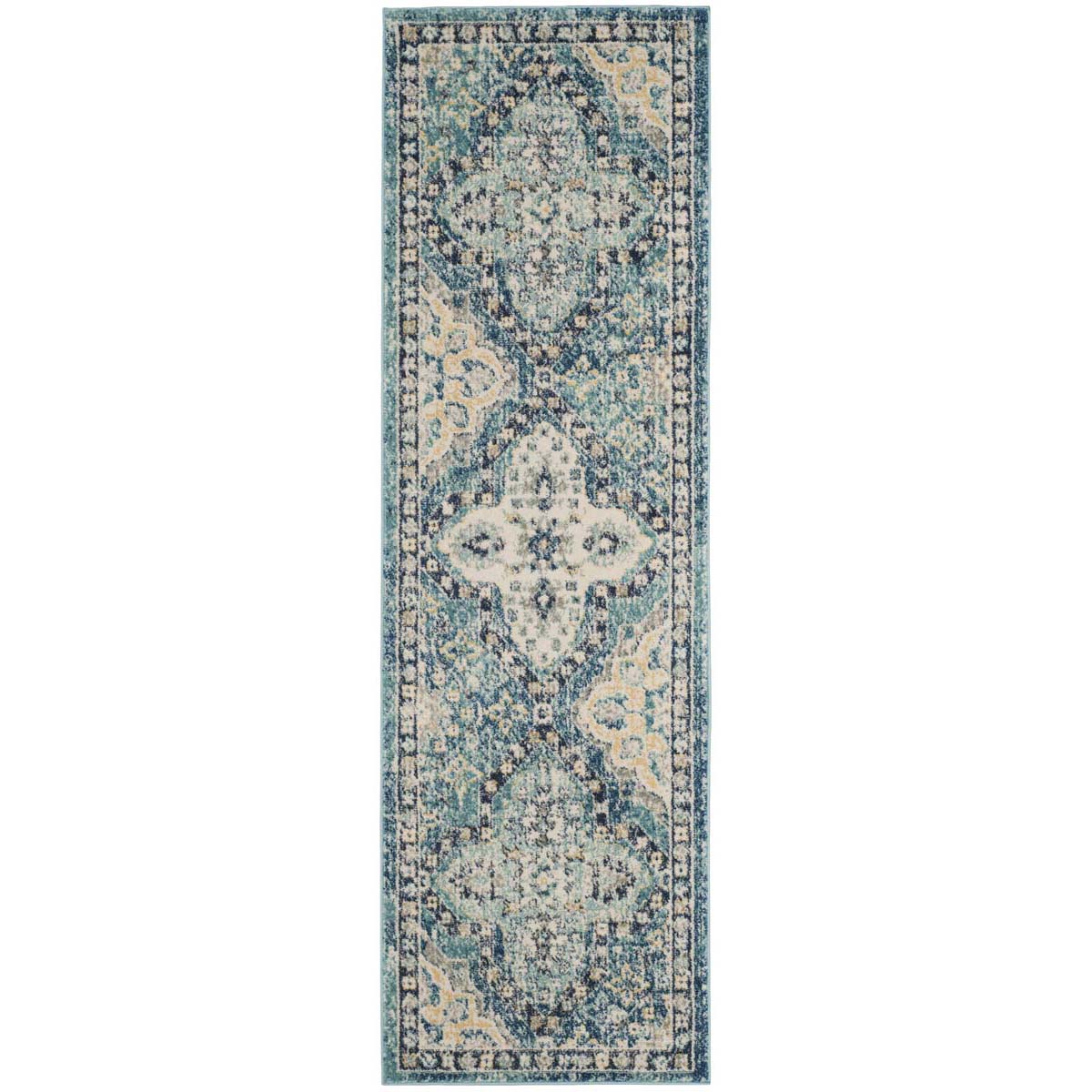 Safavieh Evoke 274 Rug, EVK274 - LIGHT BLUE / IVORY