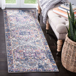 Safavieh Evoke 275 Rug, Grey, EVK275 - Grey / Navy