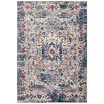 Safavieh Evoke 275 Rug, Grey, EVK275 - Grey / Navy