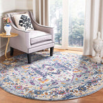 Safavieh Evoke 275 Rug, Grey, EVK275 - Grey / Navy