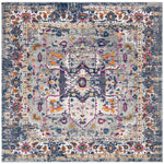 Safavieh Evoke 275 Rug, Grey, EVK275 - Grey / Navy