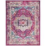 Safavieh Evoke 275 Rug, Fuchsia, EVK275 - Fuchsia / Ivory