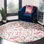 Safavieh Evoke 284 Rug, EVK284 - Ivory / Red