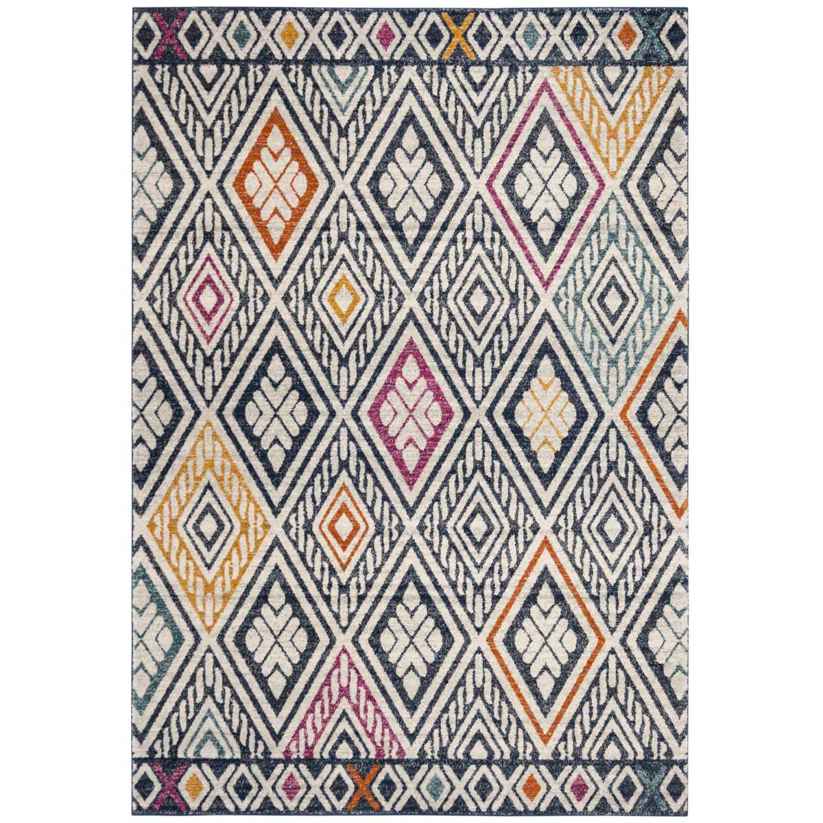 Safavieh Evoke 286 Rug, EVK286 - NAVY / IVORY