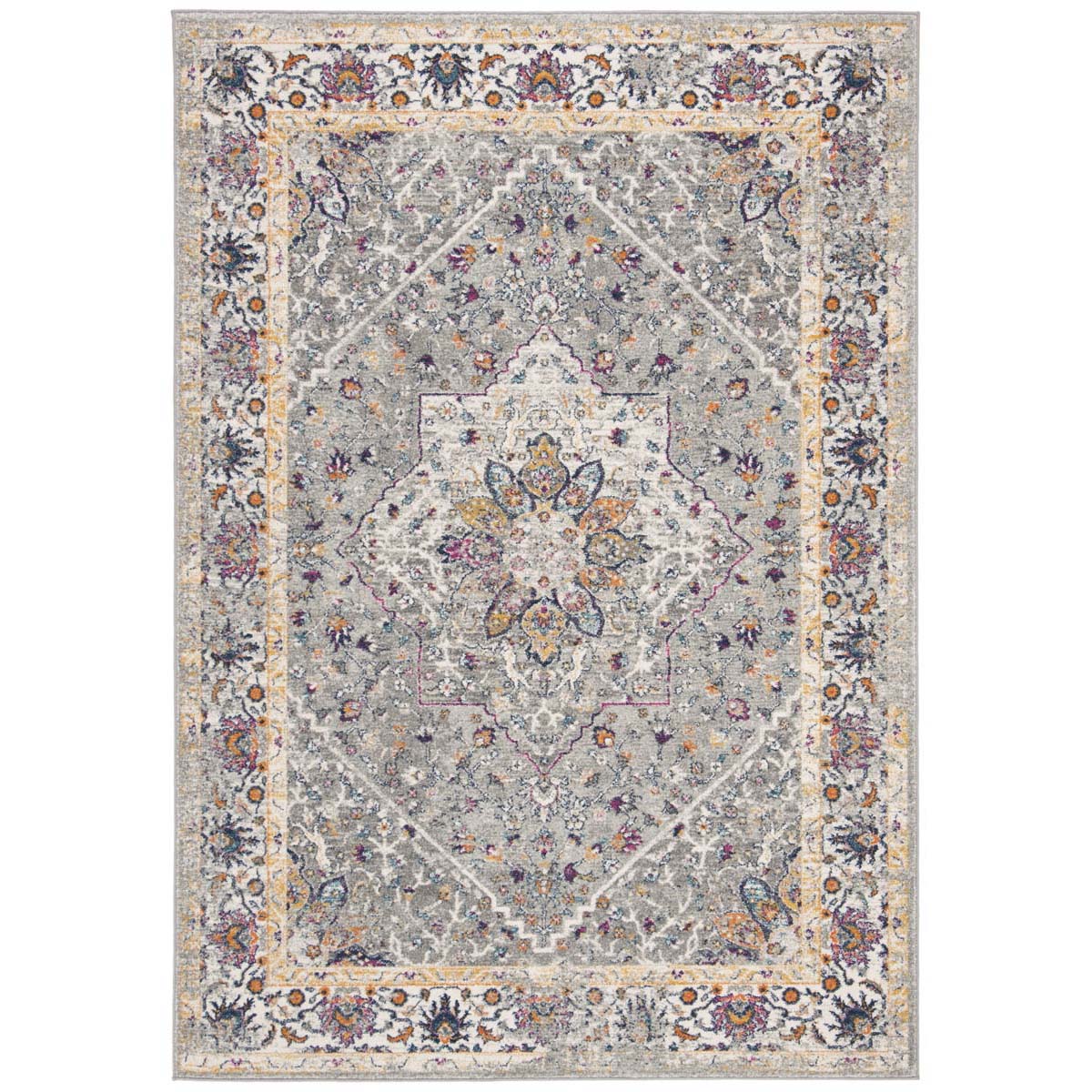 Safavieh Evoke 288 Rug, EVK288 - Grey / Grey