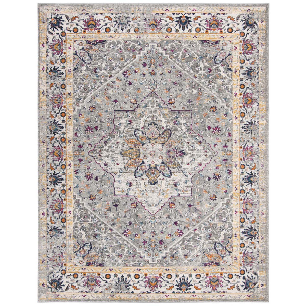 Safavieh Evoke 288 Rug, EVK288 - Grey / Grey