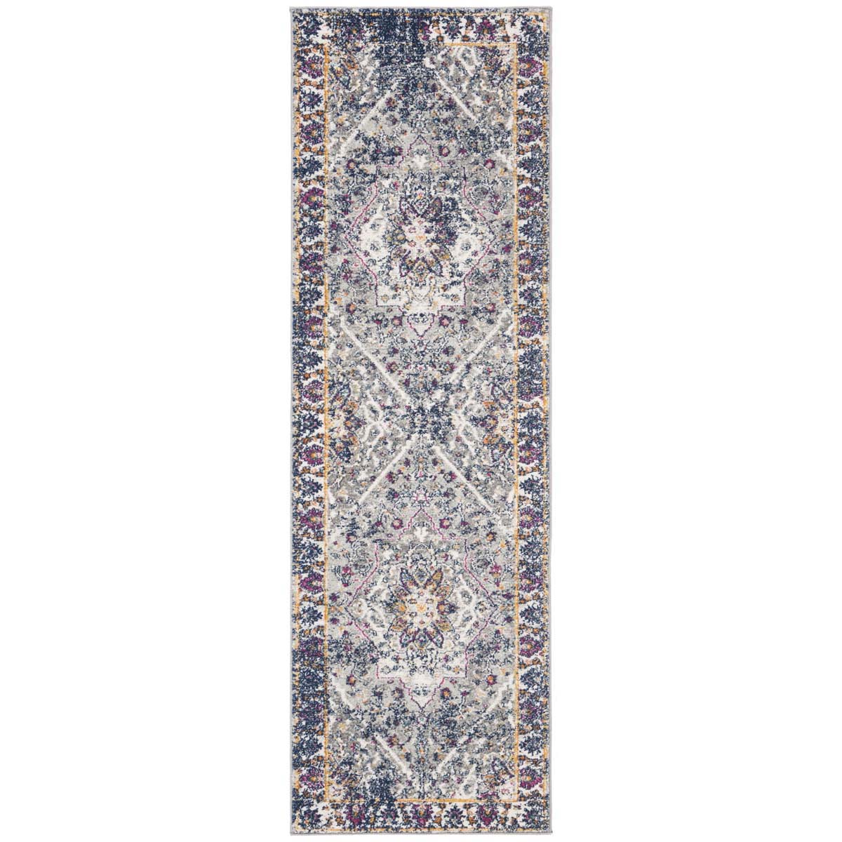 Safavieh Evoke 288 Rug, EVK288 - Grey / Navy