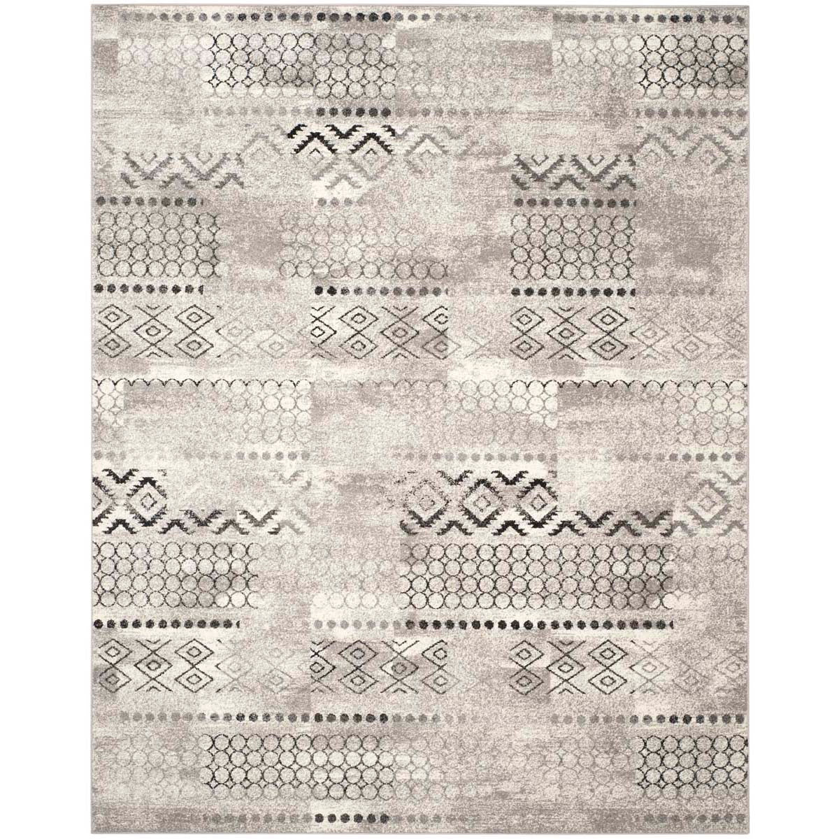 Safavieh Evoke 407 Rug, EVK407 - CREAM / DARK GREY