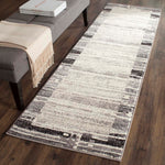 Safavieh Evoke 492 Rug, EVK492 - CREAM / DARK GREY