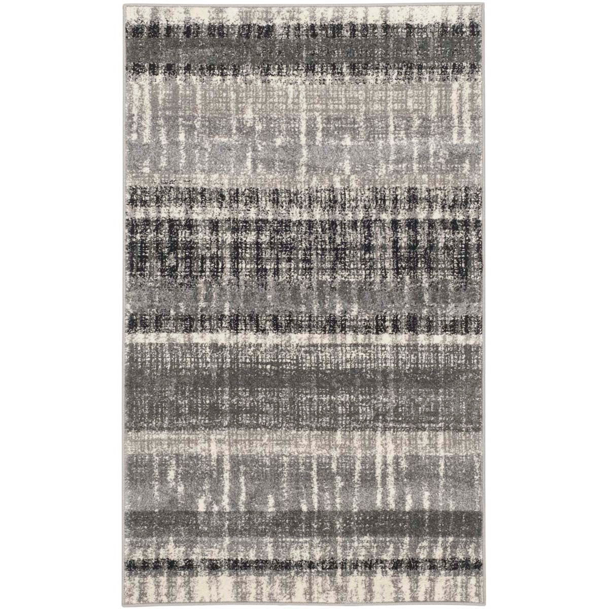 Safavieh Evoke 494 Rug, EVK494 - CREAM / DARK GREY