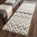 Safavieh Evoke 498 Rug, EVK498 - CREAM / DARK GREY