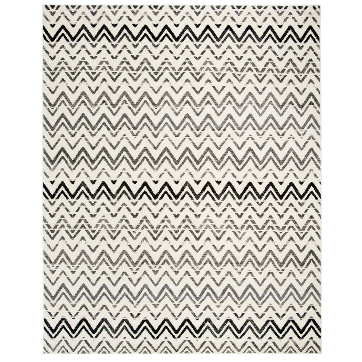 Safavieh Evoke 498 Rug, EVK498 - CREAM / DARK GREY