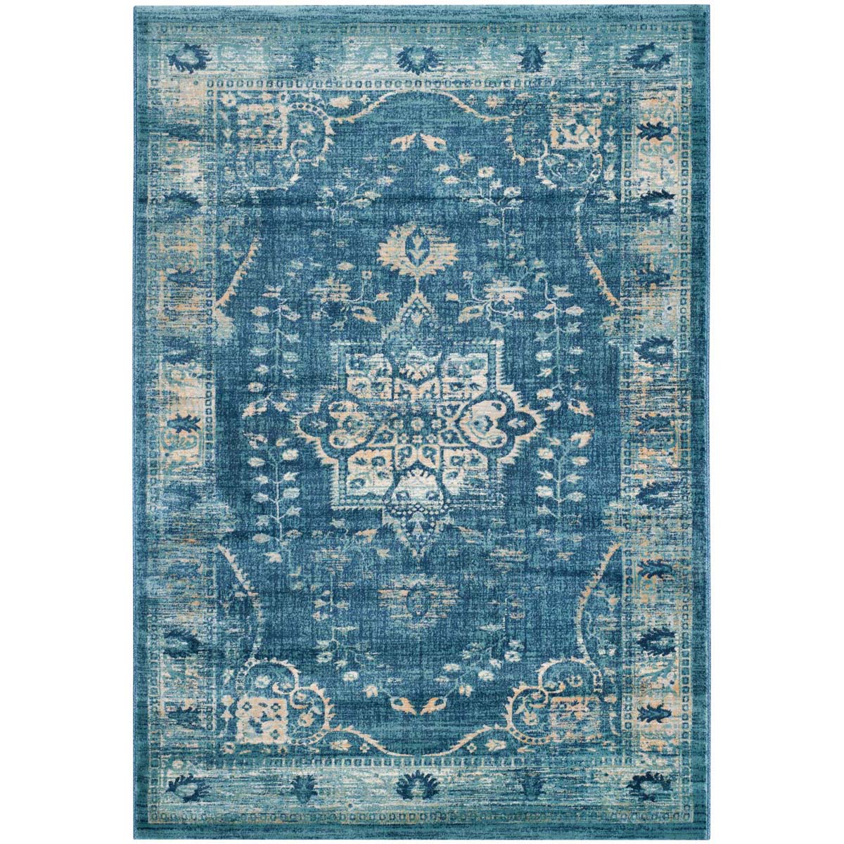 Safavieh Evoke 509 Rug, EVK509 - NAVY / GOLD