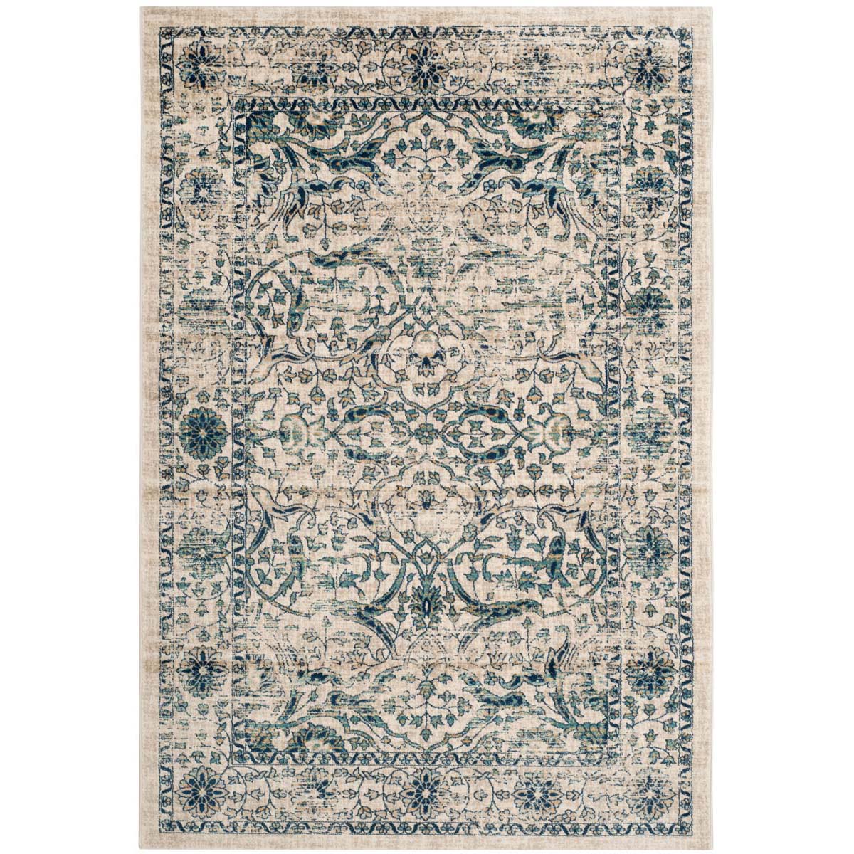 Safavieh Evoke 512 Rug, EVK512 - Beige / Blue