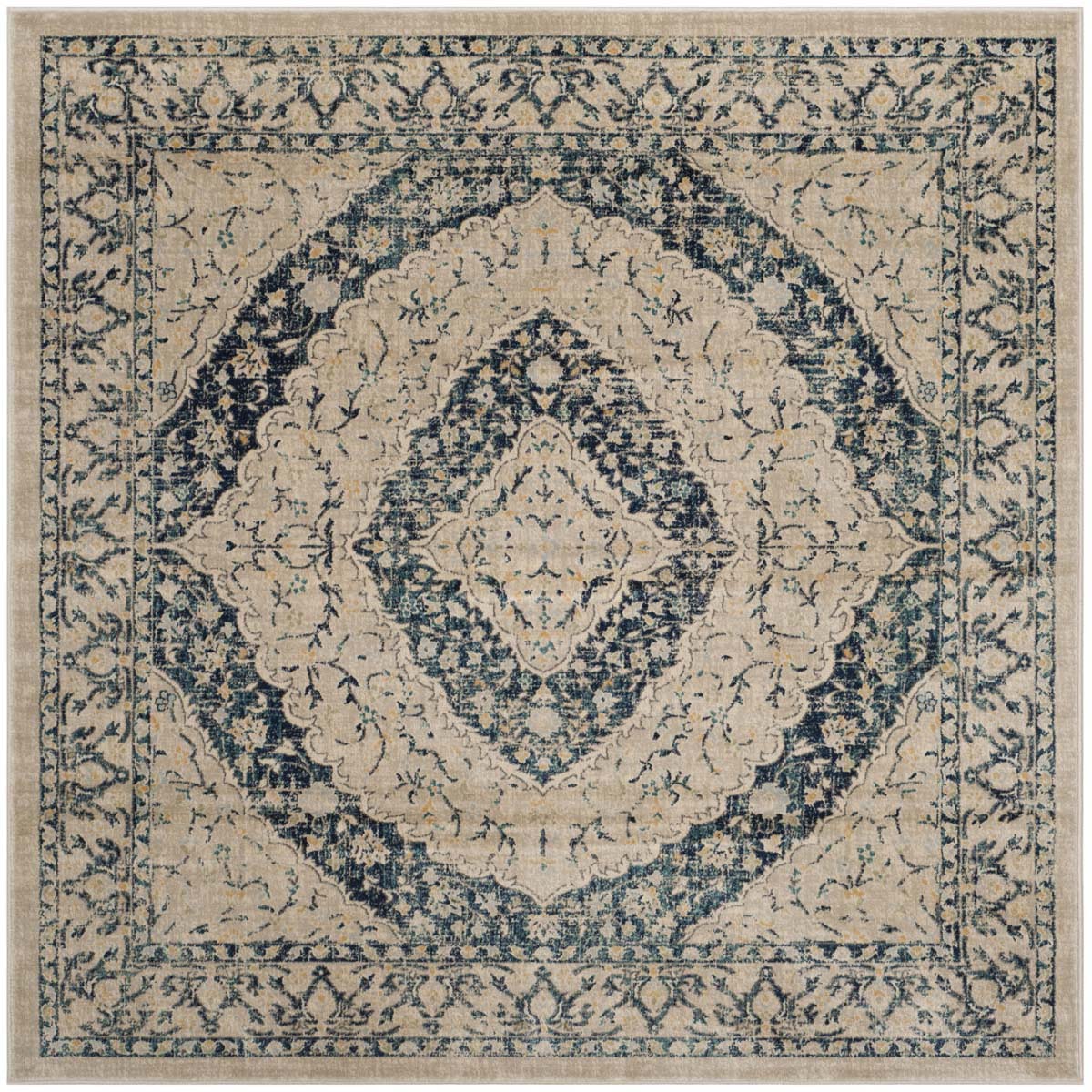 Safavieh Evoke 518 Rug, EVK518 - Beige / Blue