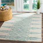 Safavieh Evoke 521 Rug, EVK521 - IVORY / TEAL