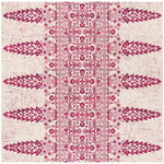 Safavieh Evoke 521 Rug, EVK521 - IVORY / FUCHSIA