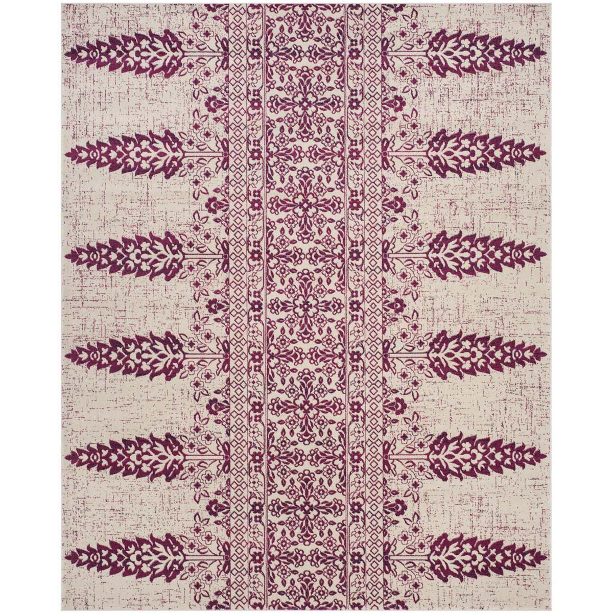 Safavieh Evoke 521 Rug, EVK521 - IVORY / FUCHSIA