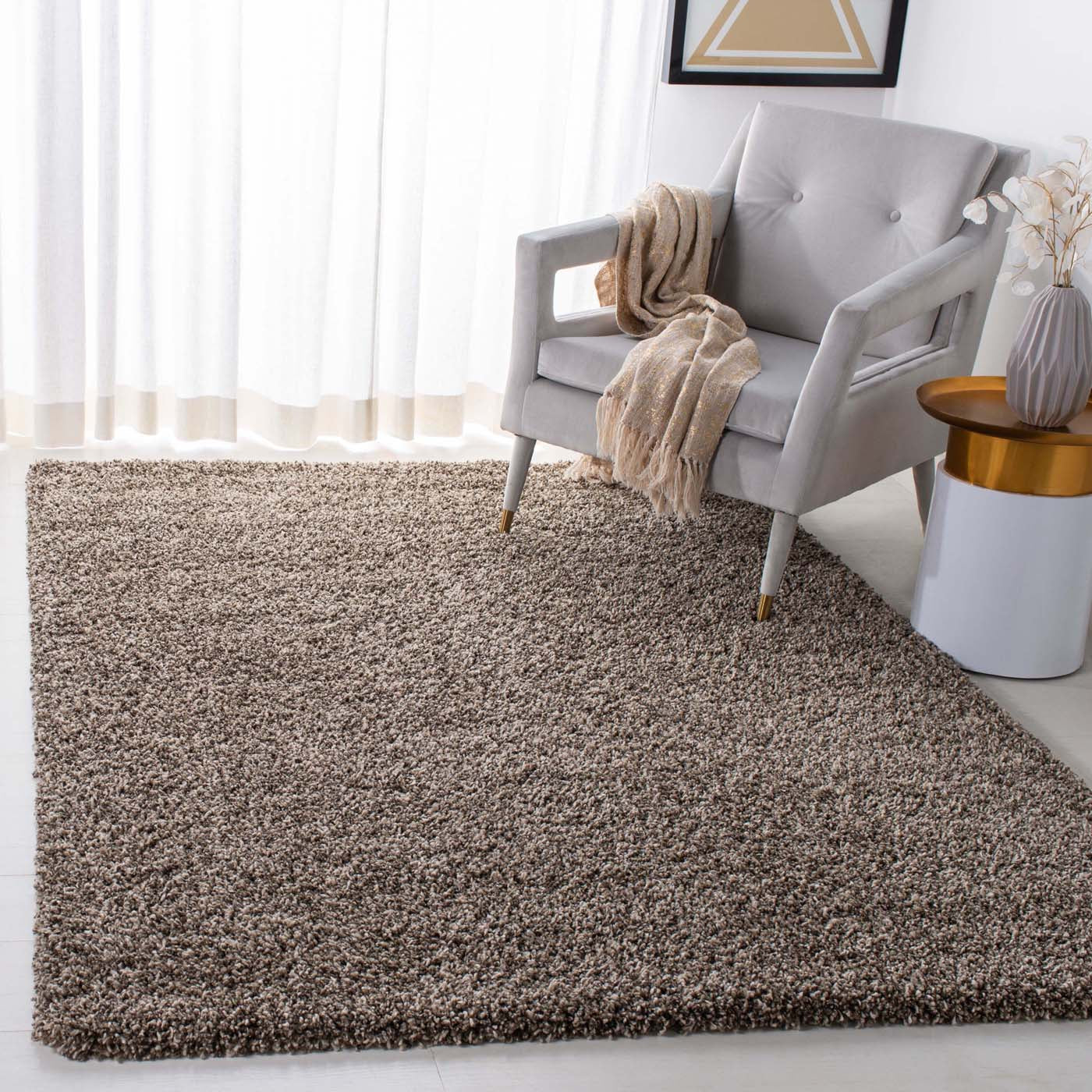 Safavieh Evolution Shag 520 Rug, EVO520 - Brown