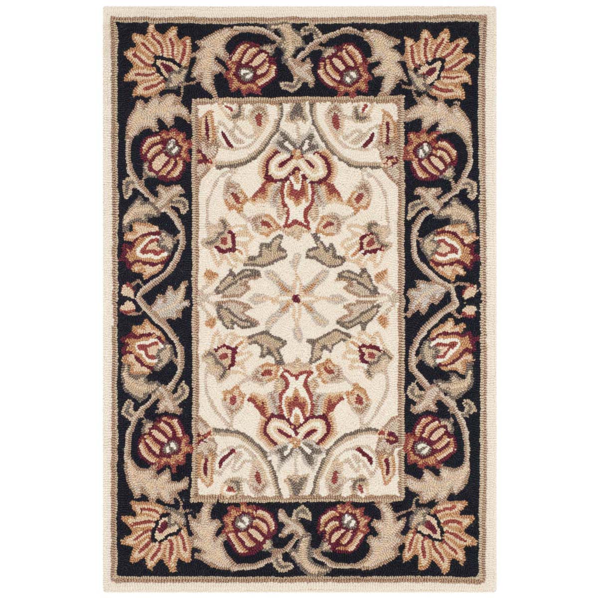 Safavieh Easy Care 101 Rug, EZC101 - Ivory / Navy