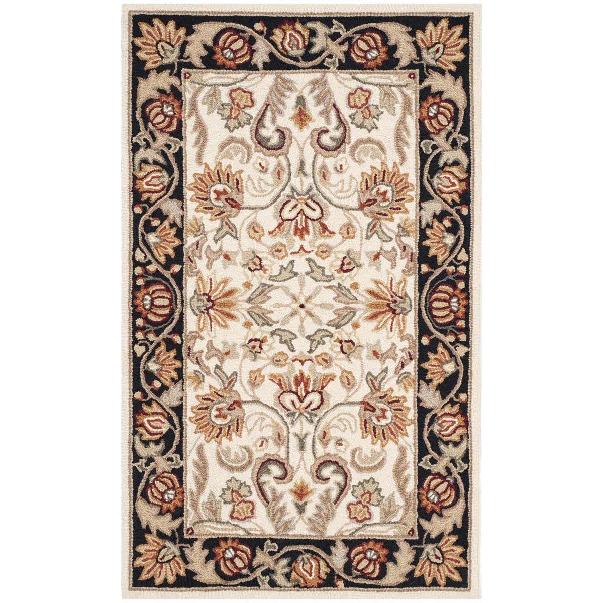 Safavieh Easy Care 101 Rug, EZC101 - Ivory / Navy