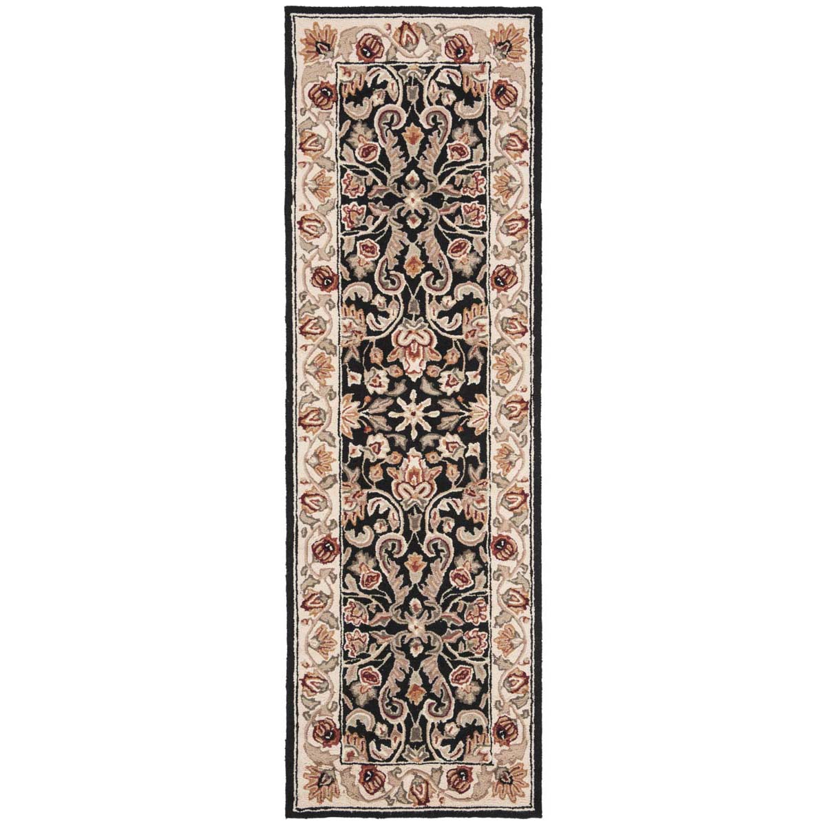 Safavieh Easy Care 101 Rug, EZC101 - Black / Ivory