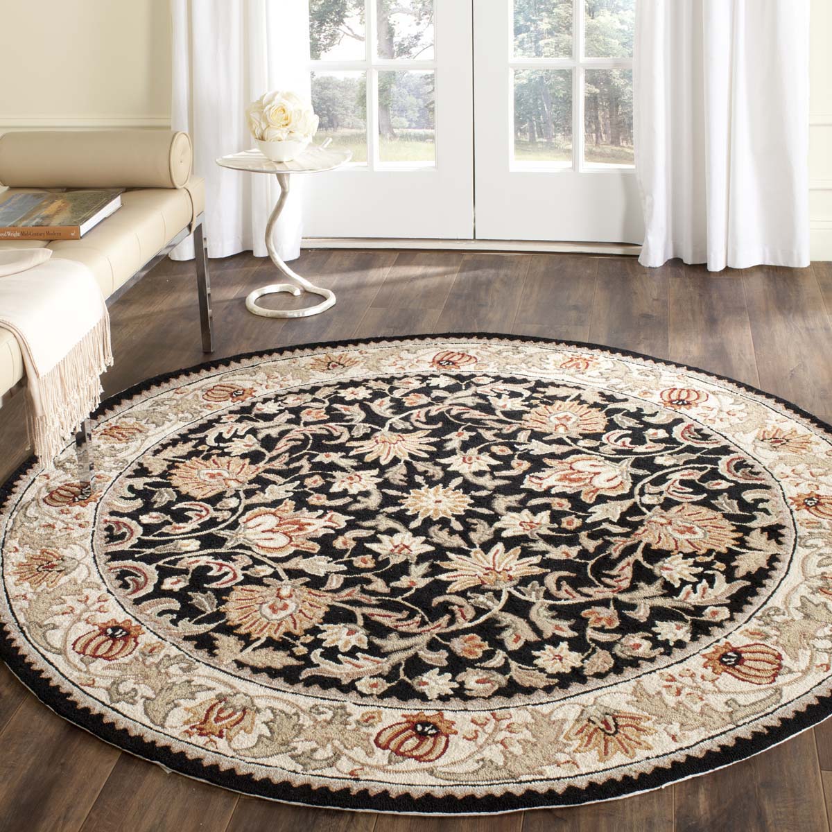 Safavieh Easy Care 101 Rug, EZC101 - Black / Ivory