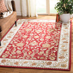 Safavieh Easy Care 101 Rug, EZC101 - Red / Ivory