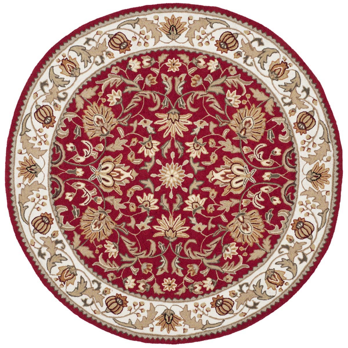 Safavieh Easy Care 101 Rug, EZC101 - Red / Ivory