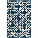 Safavieh Easy Care 416 Rug, EZC416 - Navy / Ivory