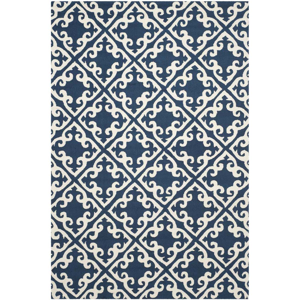 Safavieh Easy Care 416 Rug, EZC416 - Navy / Ivory