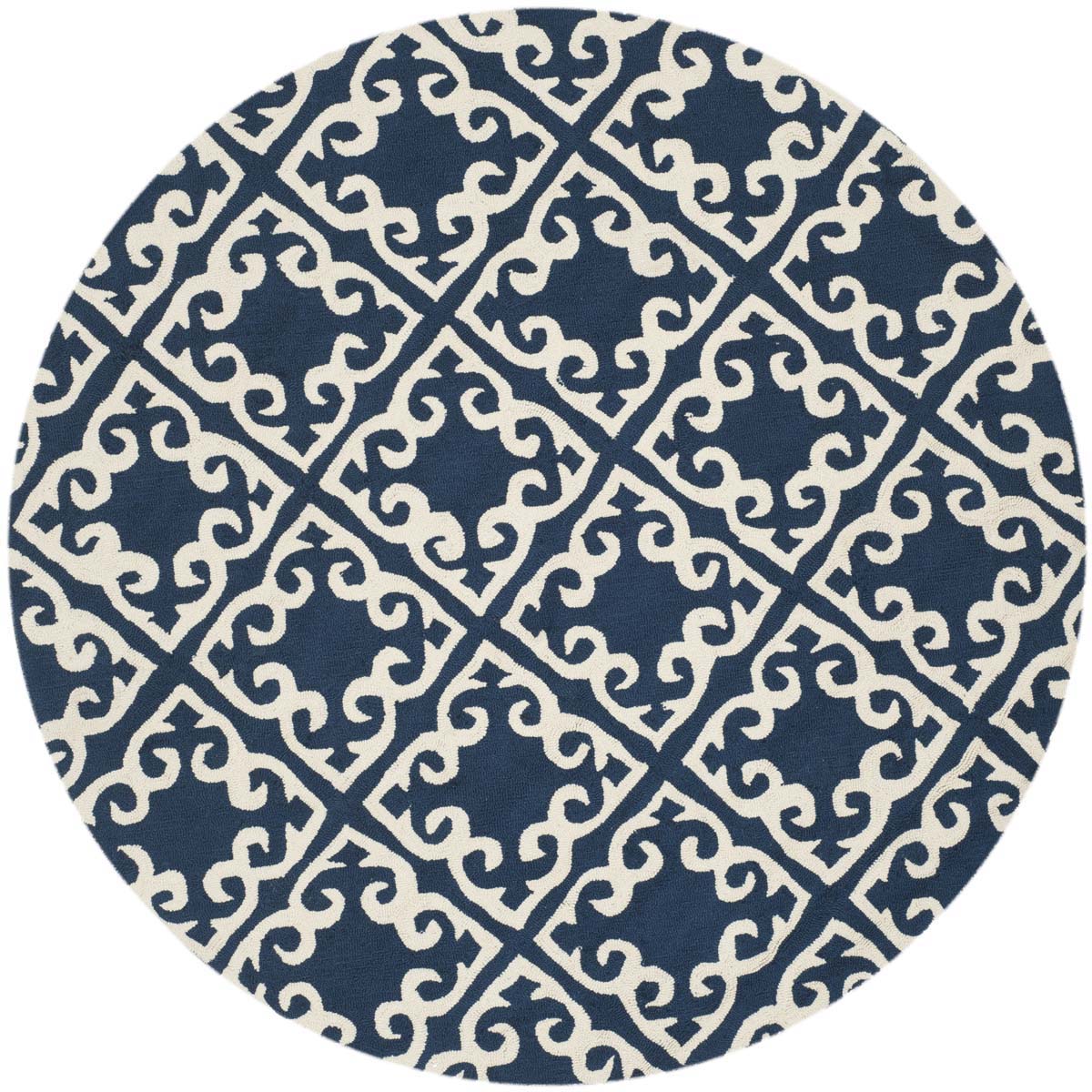 Safavieh Easy Care 416 Rug, EZC416 - Navy / Ivory