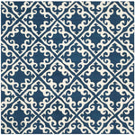 Safavieh Easy Care 416 Rug, EZC416 - Navy / Ivory