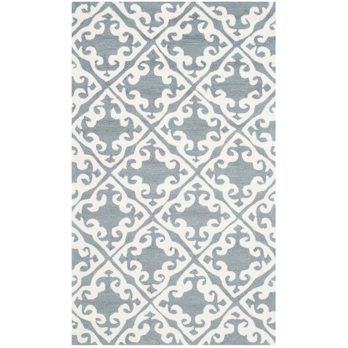 Safavieh Easy Care 416 Rug, EZC416 - Grey / Ivory