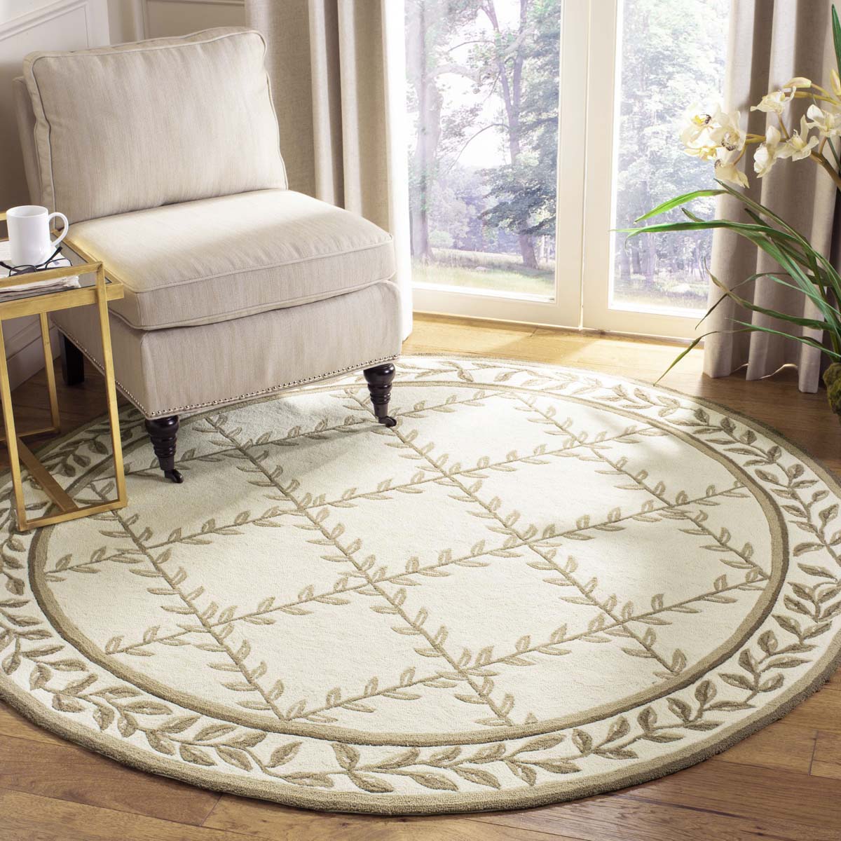 Safavieh Easy Care 430 Rug, EZC430 - Ivory / Sage