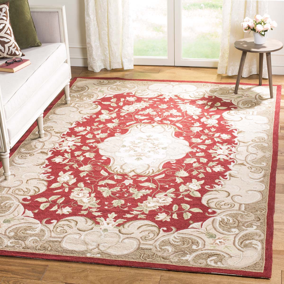 Safavieh Easy Care 434 Rug, EZC434 - Rust / Sage