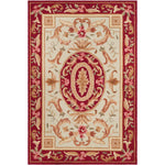 Safavieh Easy Care 472 Rug, EZC472 - Ivory / Burgundy